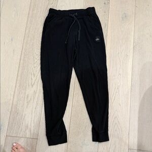 Alo Black Jogger Sweats